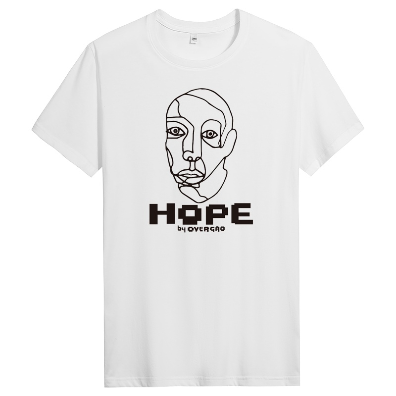 纯棉短袖t恤男潮流夏季体恤圆领男士半袖宽松男生修身 DT11051