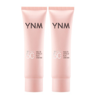 [欧阳娜娜推荐]YNM伊人惜颜多效防晒霜 SPF50+ PA+++ 水润贴肤高倍防晒50ml*2支