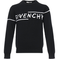 GIVENCHY 纪梵希 男士 羊毛圆领针织衫毛衣 BM90B44Y5D