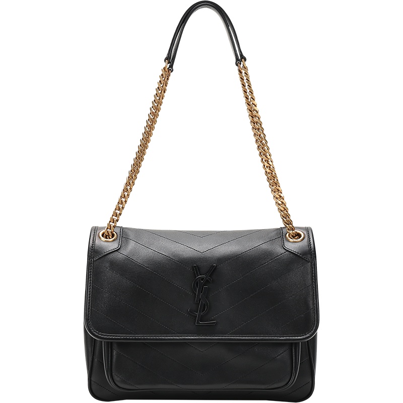SAINT LAURENT 圣罗兰 女士NIKI系列羊皮仿古手提单肩斜挎包 633158 1EL07