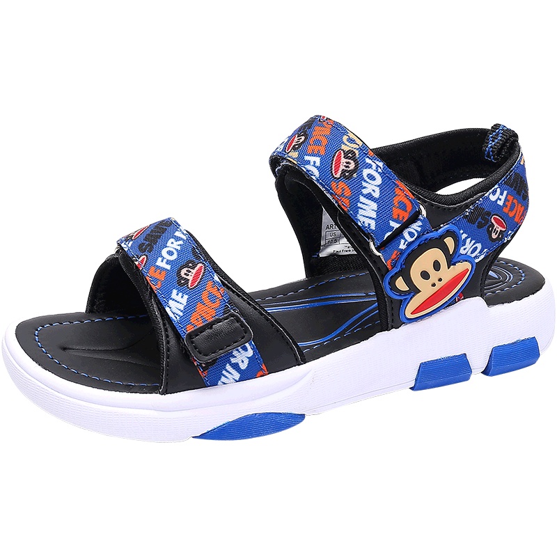大嘴猴童鞋儿童凉鞋男2018夏季小孩中大童沙滩鞋男童鞋子
