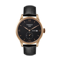[送礼优选]天梭(TISSOT)瑞士手表 经典复古商务雅致 力洛克系列皮带男士机械表T006.428.36.058.01