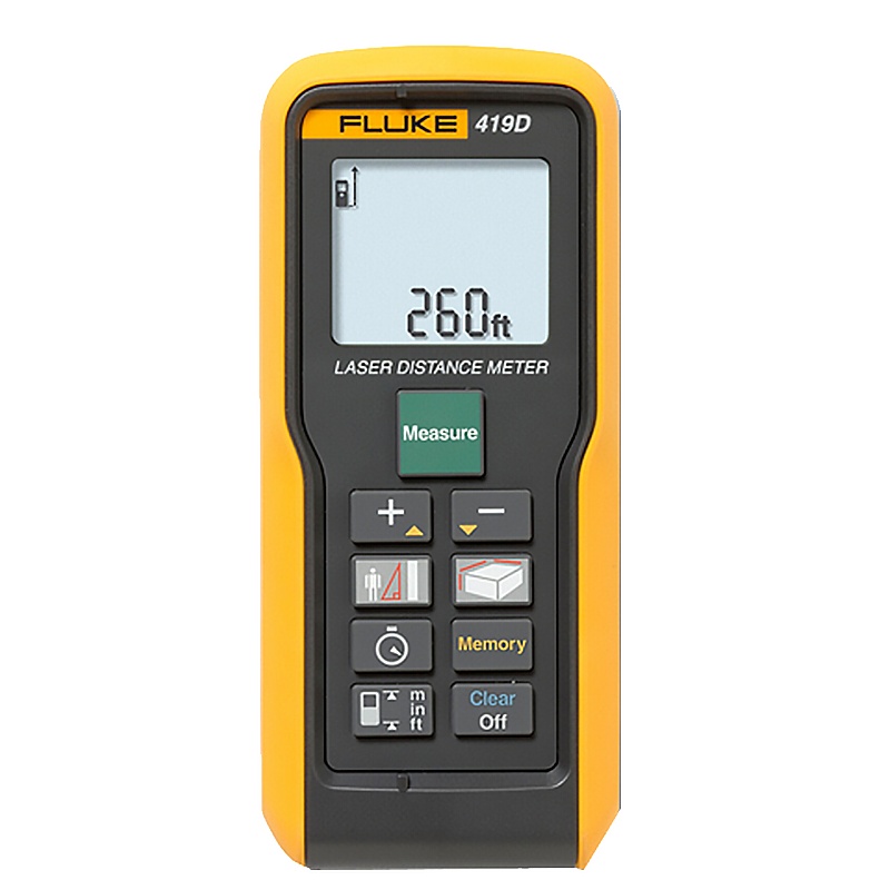 福禄克(FLUKE)F419D 激光测距仪 手持式红外测距仪 激光尺 80m