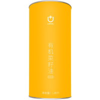佳油青香有机菜籽油家庭装1.85L/罐