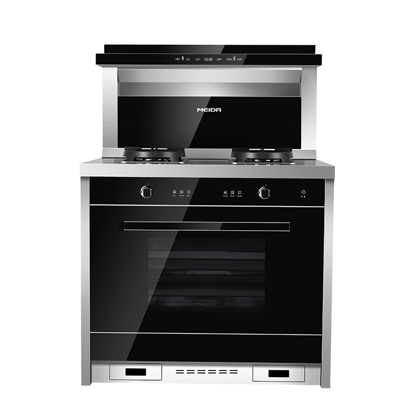 美大集成灶蒸烤一体自营商品挥手智控大吸力官方正品液化气X10proZK燃气灶台油烟机一体灶嵌入式厨电蒸箱烤箱烟灶套餐