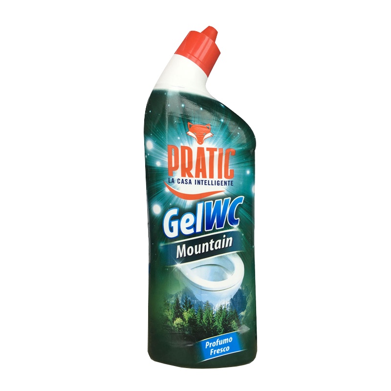 PRATIC狐狸爸爸速效洁厕剂750ML 强力除垢除臭去异味家用马桶清洁剂