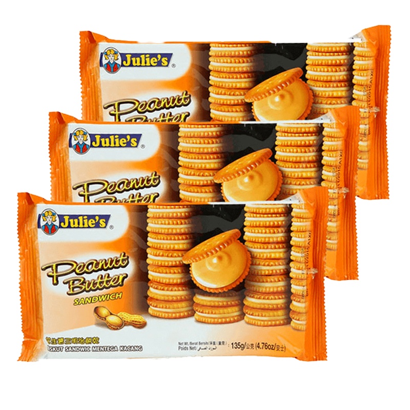 茱蒂丝纯花生酱三明治饼干