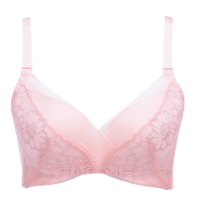 古今3/4罩杯上薄下厚高侧比有钢圈带插片聚拢型文胸女士胸罩0F804