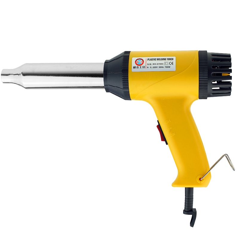 威克(vico)WK-D700A 700W可调温塑料焊枪 工业热风枪 家用ABS PP汽车保险杠塑料焊接工具塑焊机热风枪
