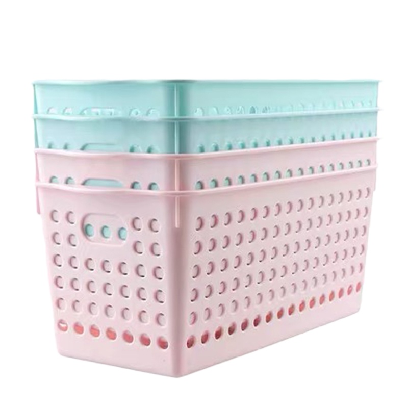 茶花2896圆点收纳筐-L(单位:个)