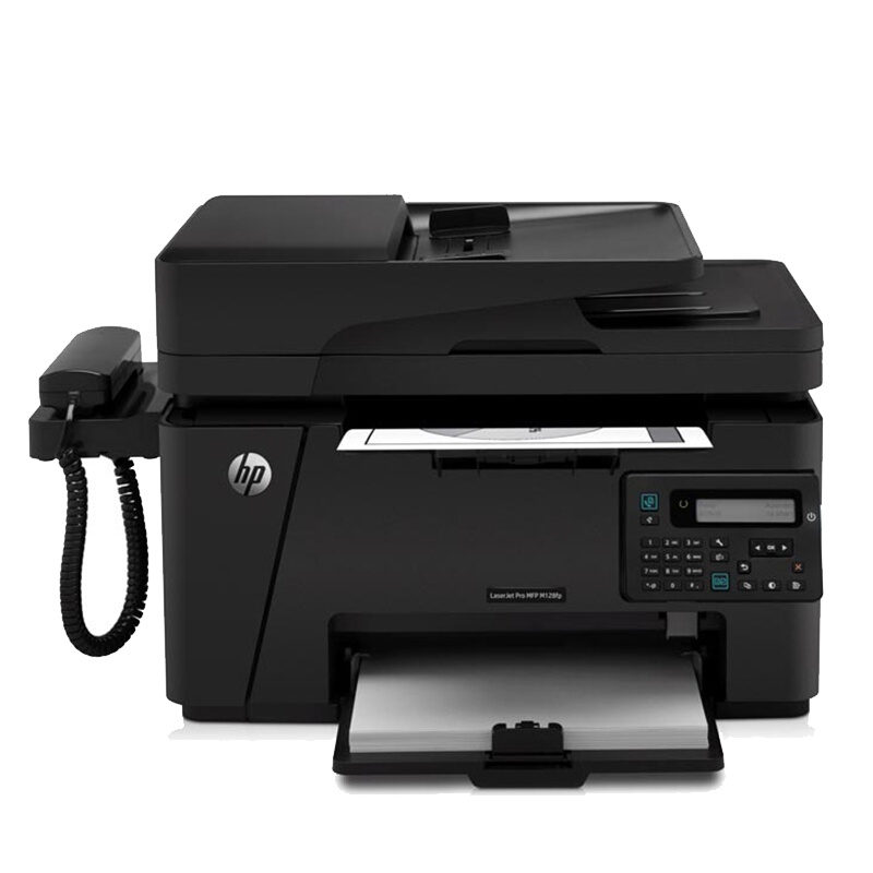 HP LaserJet Pro MFP M128fp 打印 复印 传真 扫描一体机传