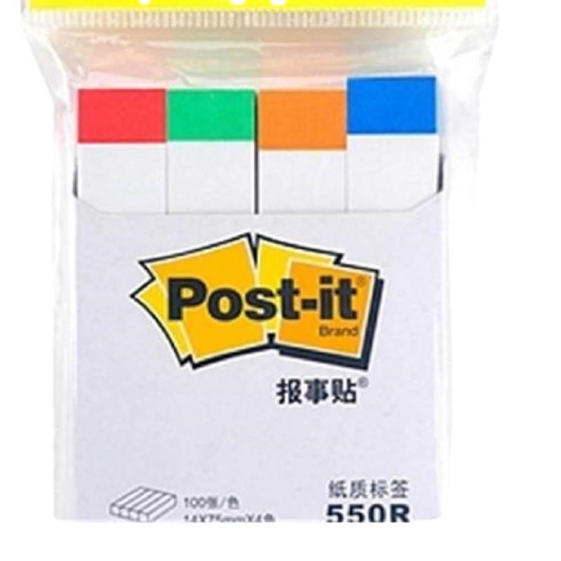 3M 550R 指示标签纸 10包/盒(一盒价)
