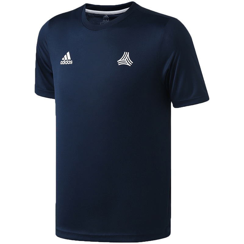 【自营】阿迪达斯男服短袖T恤圆领足球运动服DW8454