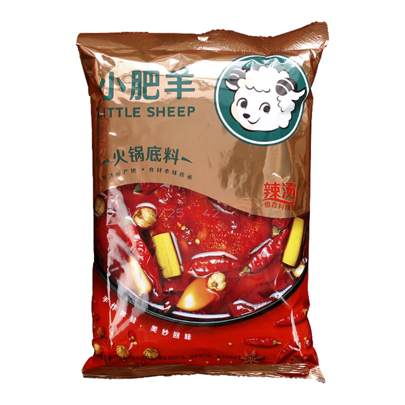 小肥羊辣汤火锅底料235g 袋装 调味品调味料火锅底料冒菜麻辣烫 蒙古风味火锅 汤鲜味美