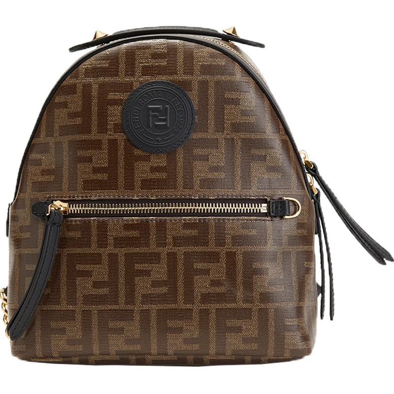 FENDI 女士织物双肩背包 8BZ038 A5K4