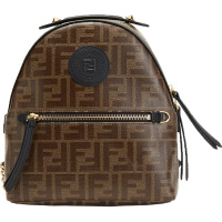 FENDI 女士织物双肩背包 8BZ038 A5K4