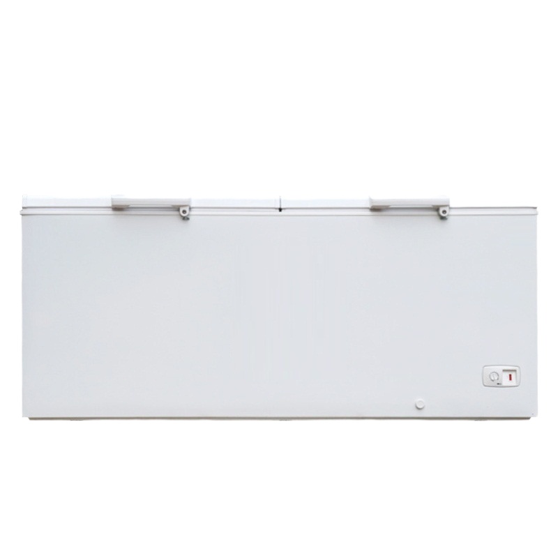 卧式冰柜 顶开门冷柜 商用大容量冷藏冷冻双开门卧式大冷柜 S