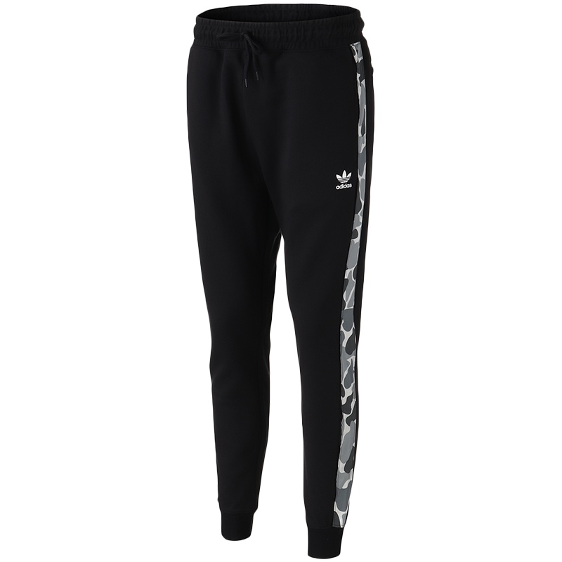 adidas阿迪达斯三叶草男运动休闲长裤DN8037 L DN8037黑