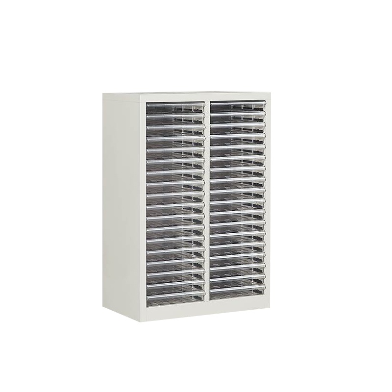 匡大钢制储物柜A4抽屉式多层收纳柜36抽票据柜