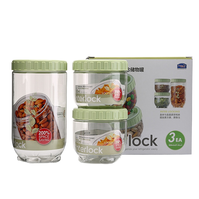 乐扣乐扣(Lock&Lock) INL 301S1FU 新概念储物罐 五谷杂粮干货食品储物罐杂粮储物罐食品密封罐密封罐