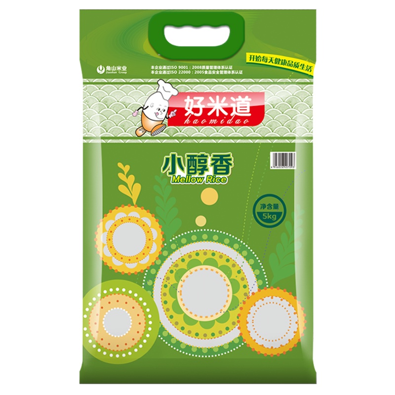 角山(JiaoShan)大米 小醇香 南方大米 新米 软米 长粒细米 醇香大米 5kg