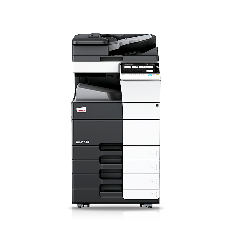 德凡(DEVELOP)ineo +558 A3 彩色数码复合机 55页/分 打印复印扫描(含自动双面同步输稿器+双面单元+双纸盒+出纸托盘)