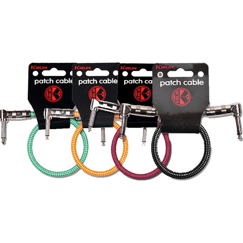 美国Kirlin科林单块线 单块效果器连接线吉他线屏蔽单块线 30厘米 乐器配件