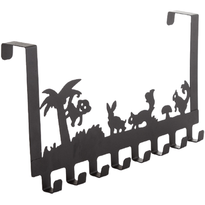 定制铁艺挂钩厨房卡通门后壁挂钩子 创意衣帽钩古达卫生间衣服挂衣钩