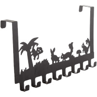 定制铁艺挂钩厨房卡通门后壁挂钩子 创意衣帽钩古达卫生间衣服挂衣钩