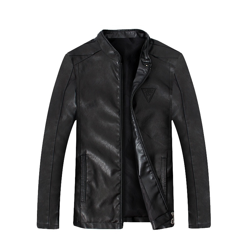 曼西尔奴外套男春秋百搭时尚青年韩版潮流修身帅气夹克男