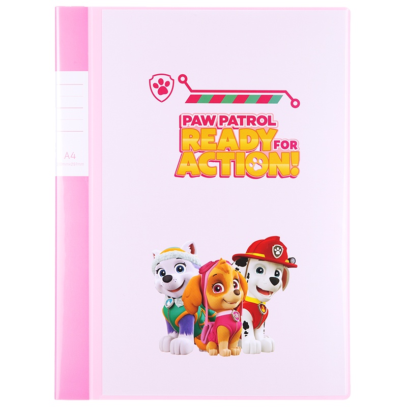 得力汪汪队资料册收集册a4文件夹学生卷子分类孕期检查报告收纳试卷夹多功能透明高中生插页分页神器72463HON