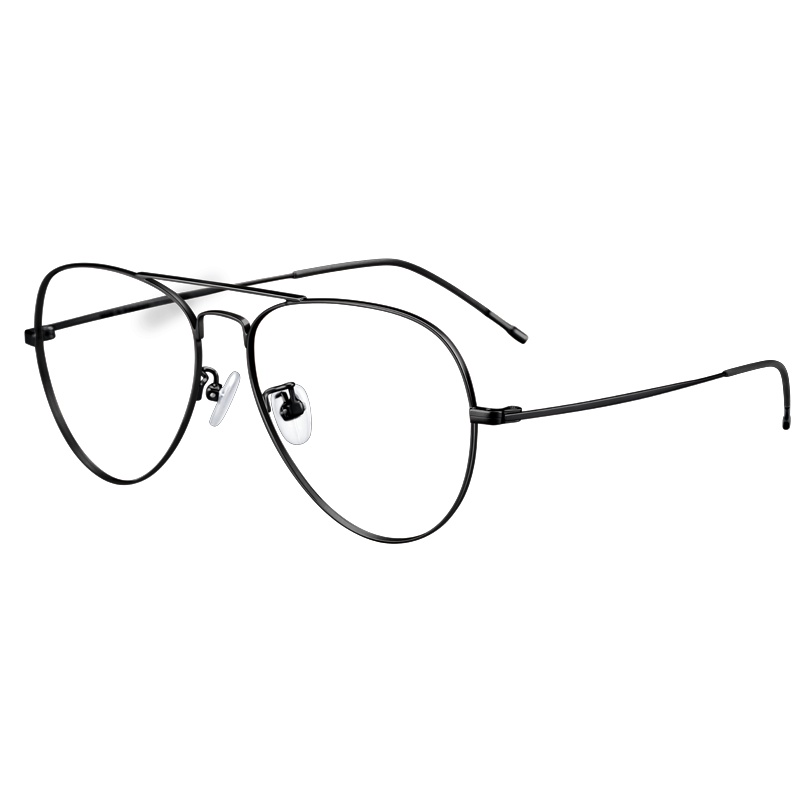 普莱斯(Pulais)防蓝光辐射近视镜镜框电脑眼镜眼睛框镜架女平光护目镜近视眼镜男潮5025 配平光防蓝光镜片