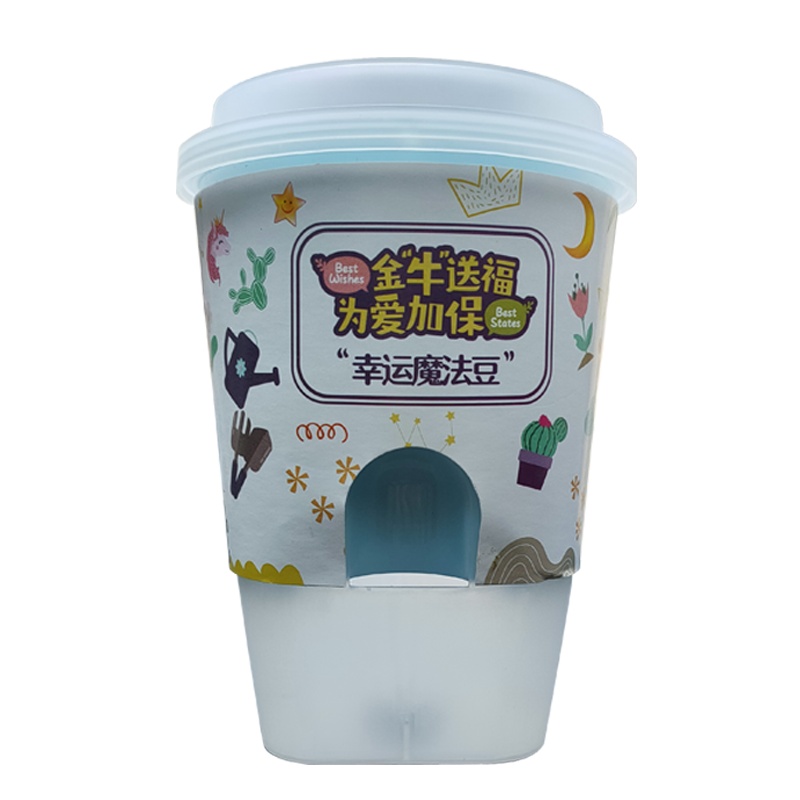 扭转乾坤双层吸水花盆创意礼品