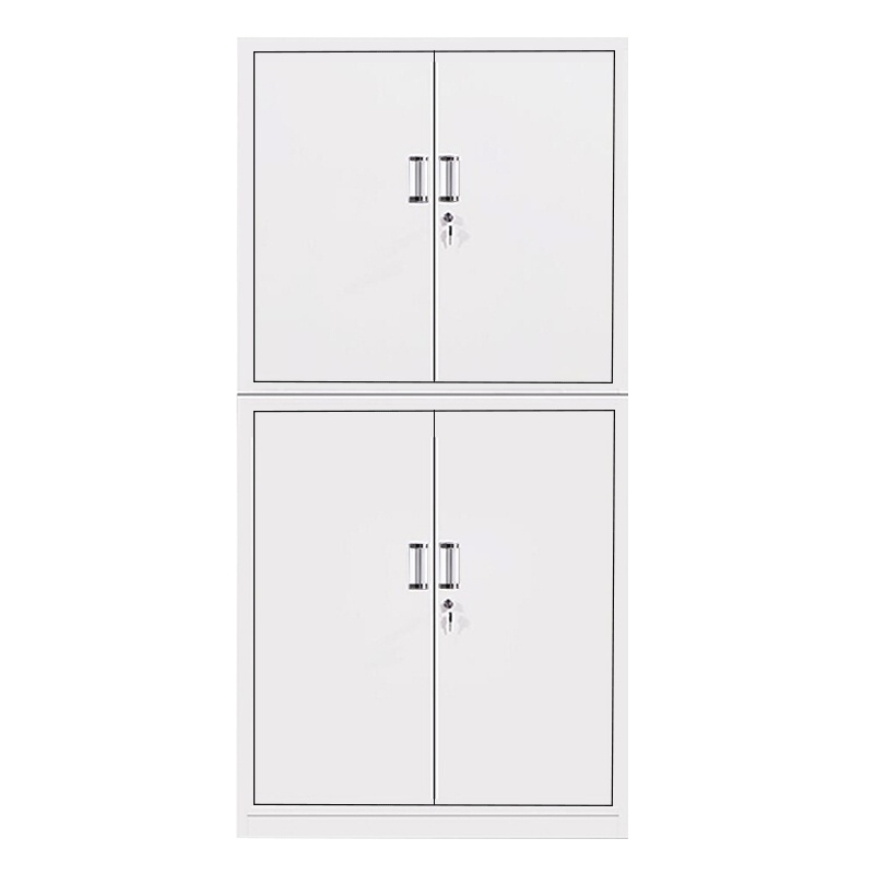 卓澳文件柜钢制办公柜铁皮柜档案柜陈列柜落地资料凭证柜分双节