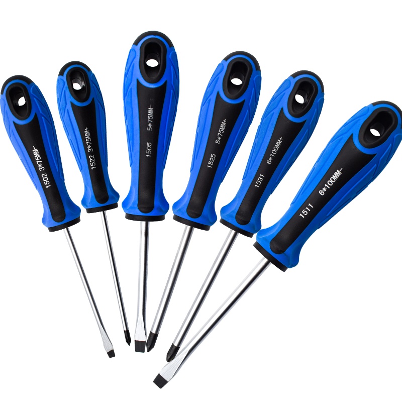 [苏宁自营]保拉(Paola)工具6支装螺丝刀套装1802