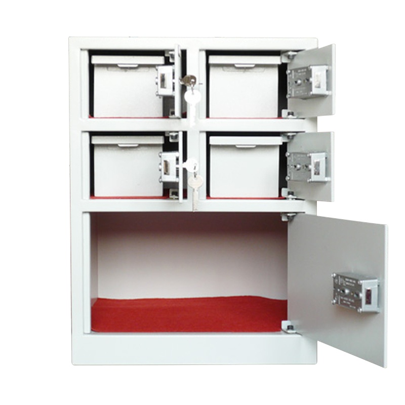 阿拉贡办公室酒店保管想保险柜5门贵重物品机械保管箱五门总台客用保险柜