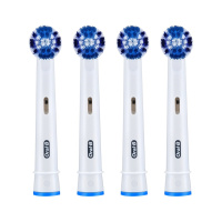 博朗欧乐B(Oralb)电动牙刷头 4支装 精准清洁型 适配成人2D/3D全部型号 EB20-4