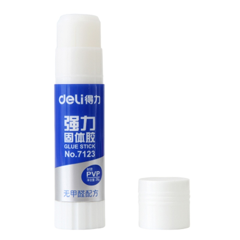 得力(deli) 7123 36g固体胶12支/盒