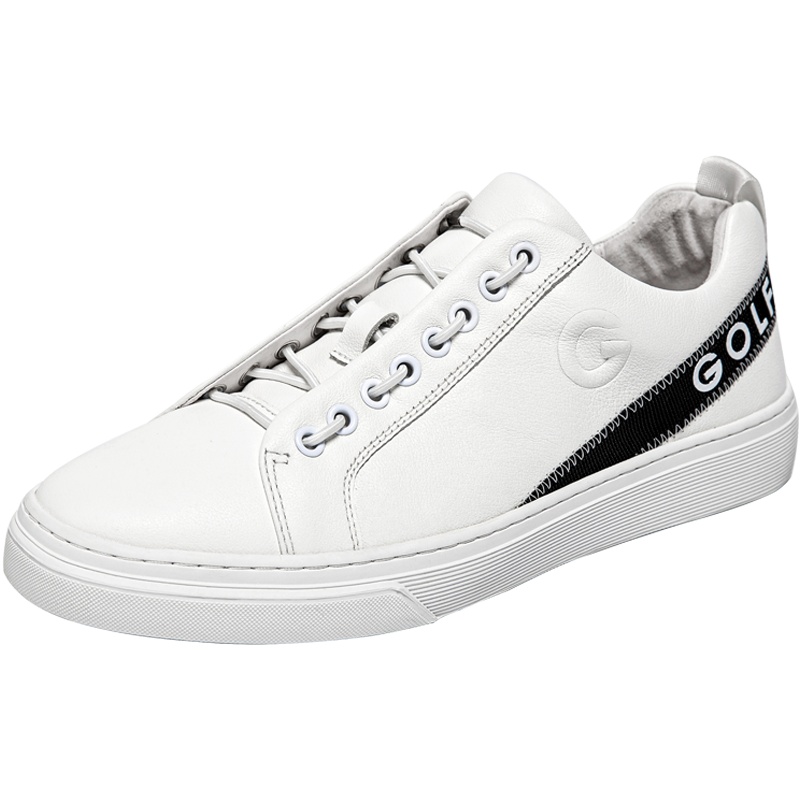 高尔夫/GOLF男鞋新款韩版潮流休闲皮鞋男时尚板鞋真皮男士鞋子百搭潮