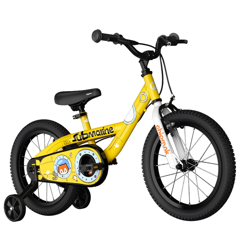 优贝儿童自行车潜水艇3-6岁宝宝脚踏车2-6-7-8-9-10岁童车男女单车