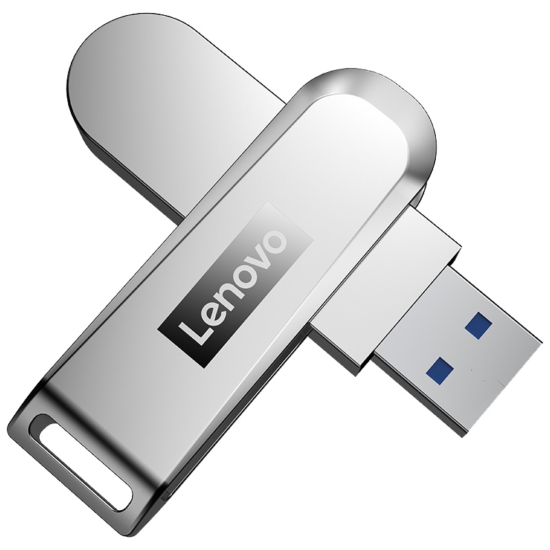 联想小新U盘X3 USB3.1高速闪存盘256G金属旋转车载优盘正版商务U盘