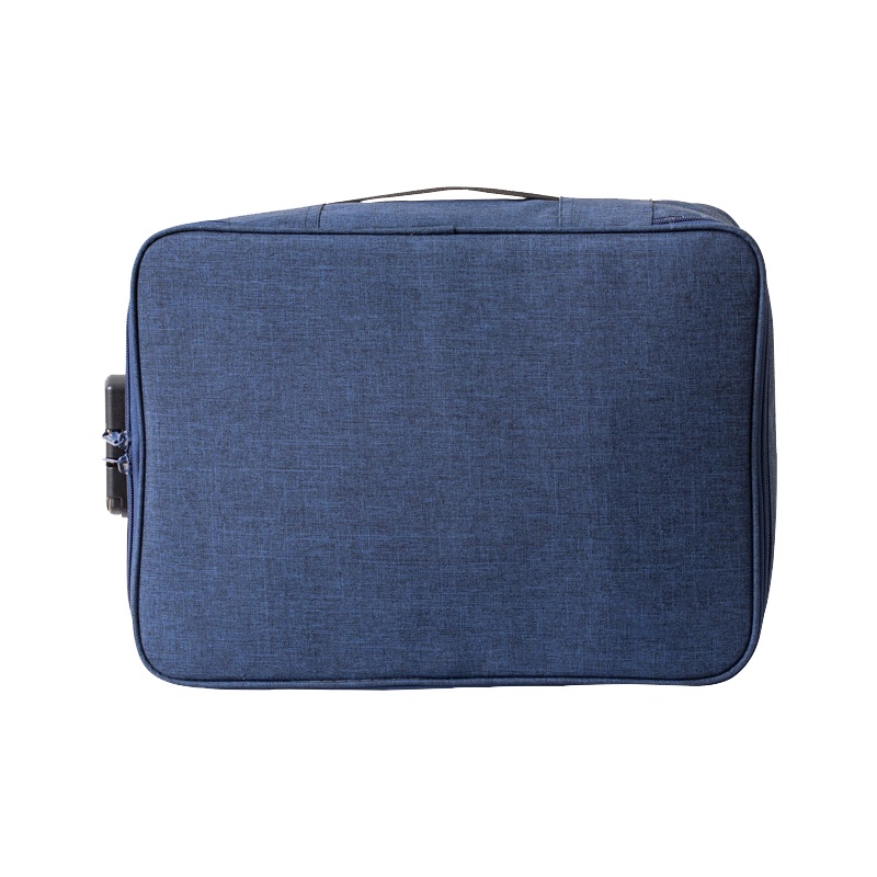 三极户外 Tri-polar TP1959 家用证件收纳包牛津布多功能三层大容量档案文件护照卡包整理袋