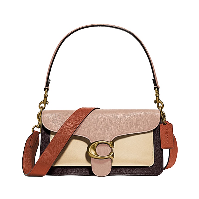 蔻驰(COACH) Tabby2020新款 26号拼色单肩斜挎手提女包 76105-B4PTL