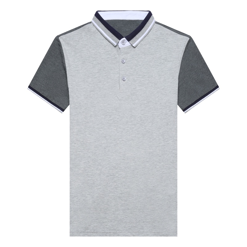 北极绒男士短袖T恤修身翻领Polo衫夏季款男装t恤衫