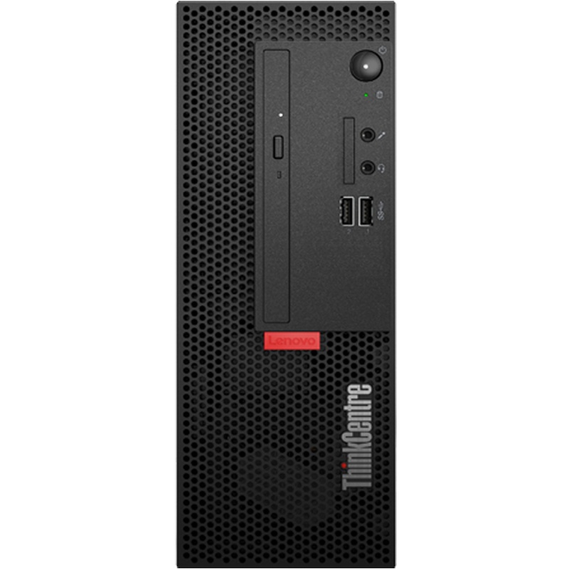 ThinkCentre M720e 台式机I3-9100/4G/1T+128G/无光驱/集显/win10HB/19.5英寸( 15个月保修)/黑