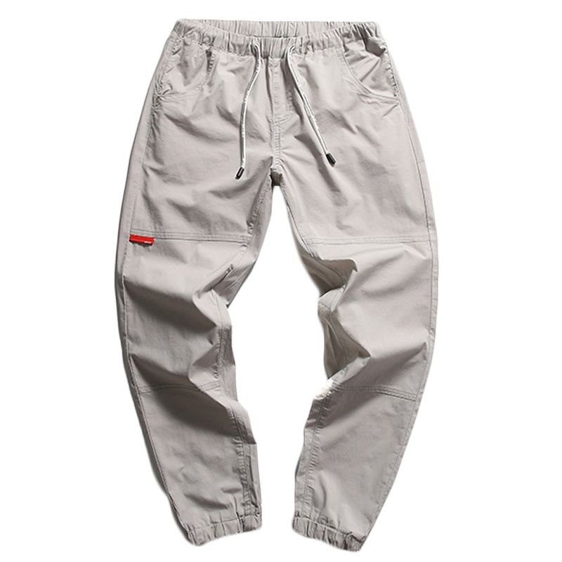 2021春季新款弹力休闲裤男宽松直筒商务休闲西裤男士休闲裤中年男人春装男裤子长裤子