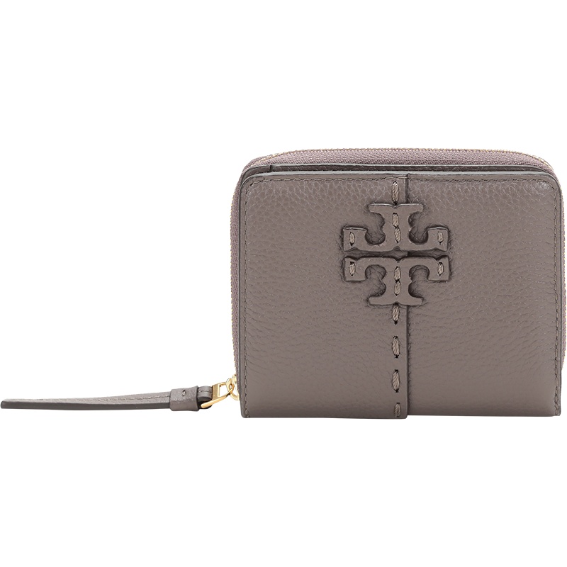 TORY BURCH 托里·伯奇 奢侈品 TB钱包 女士 MCGRAW系列皮革短款钱包钱夹 64522
