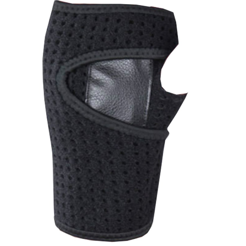 运动护腕带手腕关节扭伤固定支撑防护套护手掌护具 黑色