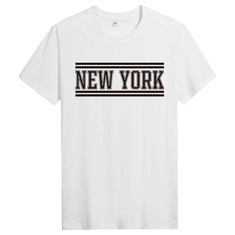 夏季男士纯棉短袖t恤修身圆领男生体恤潮流男装半袖 DT10307