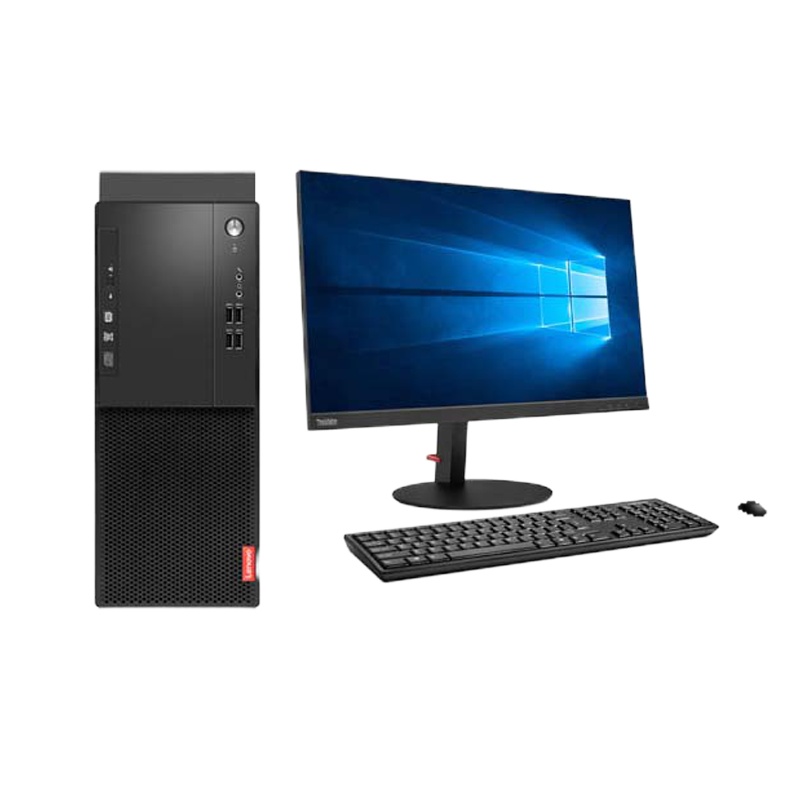 联想(Lenovo)启天 台式机电脑 M52C- A010 R5-2400G/8G/128G+1T 21.5 WLED